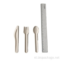 Composteerbare Bagasse bestek Bagasse bestek sets